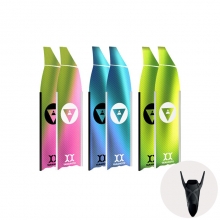 알케미 프리다이빙 스노클링 V3-30 오로라 - 엑스윙 풋포켓 롱핀