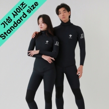 더블케이 프리다이빙 웻슈트 오픈셀 크라켄 투피스 기성 사이즈 슈트