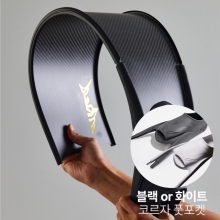 더블케이 프리다이빙 스노클링 핀세트 블랙팁 카본핀 롱핀+코르자 풋포켓