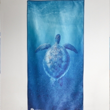 더블케이 프리다이빙 비치타월 Turtle