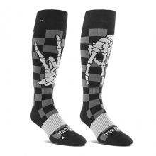 2526 써리투 남성용 스노우보드 양말 슬러시 삭스 - 블랙/화이트 (T.26.OZM.SLS.BK)