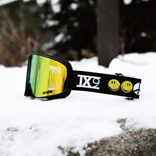 2526 아이엑스나인 보드 스키 고글 IX3 프로 03 운 시그니쳐 - 아이스 골드 변색 (2526IX3Pro0003)