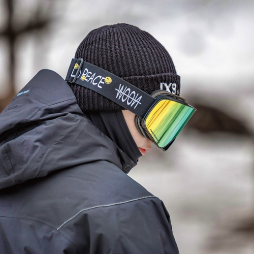 2526 아이엑스나인 보드 스키 고글 IX3 프로 03 운 시그니쳐 - 아이스 골드 변색 (2526IX3Pro0003)