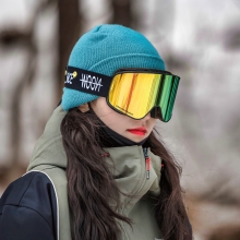 2526 아이엑스나인 보드 스키 고글 IX3 프로 03 운 시그니쳐 - 아이스 골드 변색 (2526IX3Pro0003)