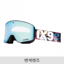 2526 아이엑스나인 스노우보드 고글 IX3 프로 05 그래피티 - 아이스 블루 변색 (2526IX3Pro0005)