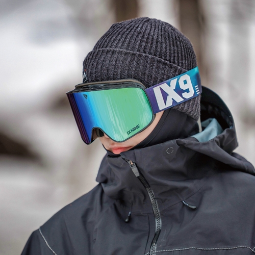 2526 아이엑스나인 스노우보드 고글 IX3 프로 10 아크틱 오로라 - 에메랄드 변색 (2526IX3Pro0010)