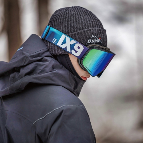 2526 아이엑스나인 스노우보드 고글 IX3 프로 10 아크틱 오로라 - 에메랄드 변색 (2526IX3Pro0010)