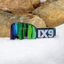 2526 아이엑스나인 스노우보드 고글 IX3 프로 10 아크틱 오로라 - 에메랄드 변색 (2526IX3Pro0010)