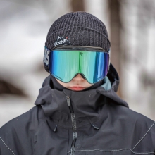 2526 아이엑스나인 스노우보드 고글 IX3 프로 10 아크틱 오로라 - 에메랄드 변색 (2526IX3Pro0010)