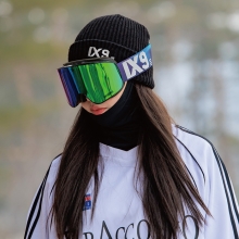 2526 아이엑스나인 스노우보드 고글 IX3 프로 10 아크틱 오로라 - 에메랄드 변색 (2526IX3Pro0010)