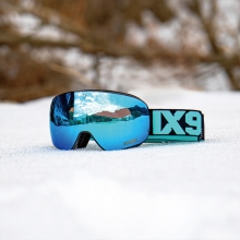 2526 아이엑스나인 보드 스키 고글 IX6 04 스웨디시 블루 - 아이스 블루 메탈라이즈드 (2526IX60000004)