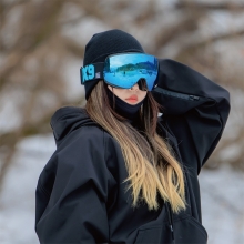 2526 아이엑스나인 보드 스키 고글 IX6 04 스웨디시 블루 - 아이스 블루 메탈라이즈드 (2526IX60000004)