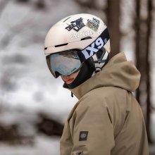 2526 아이엑스나인 보드 스키 고글 IX6 06 블랙 - 티탄 클리어 (2526IX60000006)