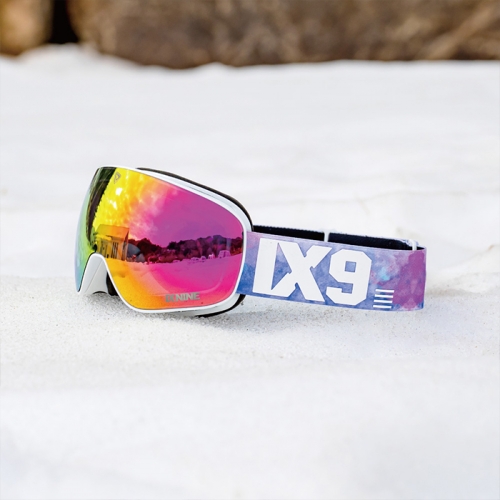 2526 아이엑스나인 보드 스키 고글 IX6 08 핑크 툴 - 핑크 메탈라이즈드 (2526IX60000008)