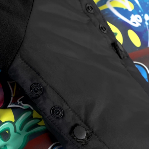 2526 위두 아동용 스노우보드복 원피스 코스모 스프레이프린트 점프슈트 (COSBLUJSprbl)