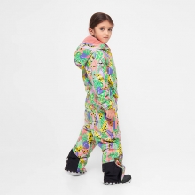 2526 위두 아동용 스노우보드복 원피스 코스모 캔디 정글 점프슈트 (COSCANJSprpp)