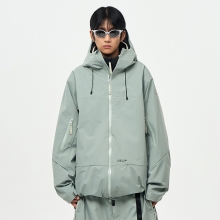 2526 어스투 스노우보드복 자켓 3L 플랩 코어 OJK001 - 라임 스톤 (OJK001LS)