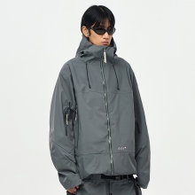 2526 어스투 스노우보드복 자켓 3L 플랩 코어 OJK001 - 딥 그레이 (OJK001DG)