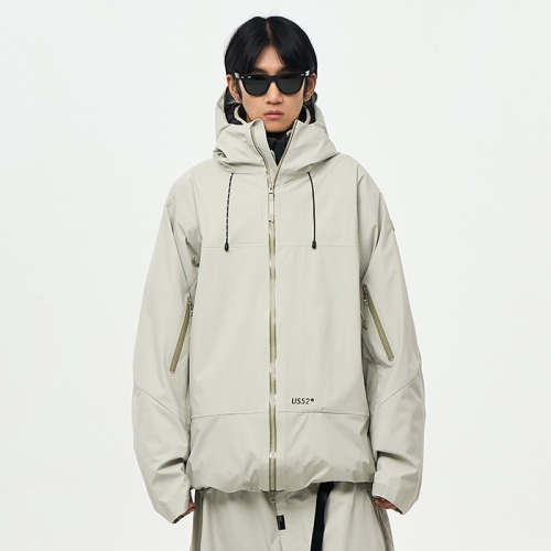 2526 어스투 스노우보드복 자켓 3L 플랩 코어 OJK001 - 펠리칸 (OJK001PE)