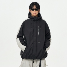 2526 어스투 스노우보드복 자켓 아크 플로우 듀얼 톤 OJK004 - 블랙 (OJK004BK)