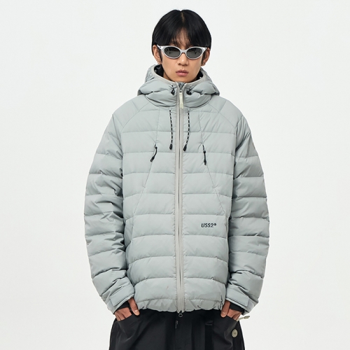 2526 어스투 스노우보드 자켓 퀼팅 다운 OJK008 - 쿼리