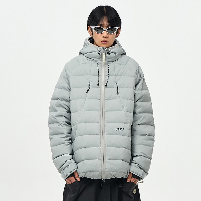 2526 어스투 스노우보드 자켓 퀼팅 다운 OJK008 - 쿼리