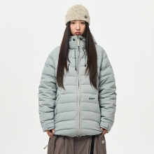 2526 어스투 스노우보드 자켓 퀼팅 다운 OJK008 - 쿼리