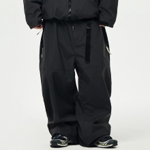 2526 어스투 스노우보드복 팬츠 3L 플랩 코어 OSP001 [레귤러핏] - 블랙 (OSP001BK)