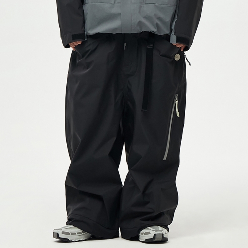 2526 어스투 스노우보드복 팬츠 3L 에어로 쉴드 OSP002 [레귤러핏] - 블랙 (OSP002BK)