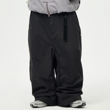 2526 어스투 스노우보드복 팬츠 거셋라인 [레귤러핏] - 블랙 (OSP003BK)
