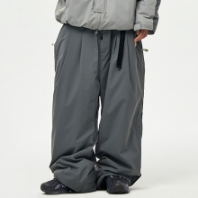 2526 어스투 스노우보드복 팬츠 더블 라인 터크 OSP004 [루즈핏] - 딥 그레이 (OSP004DG)