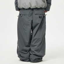 2526 어스투 스노우보드복 팬츠 더블 라인 터크 OSP004 [루즈핏] - 딥 그레이 (OSP004DG)