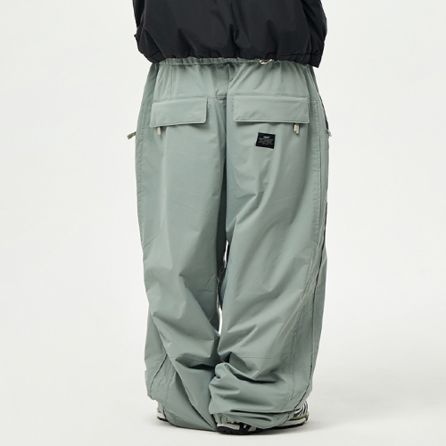 2526 어스투 스노우보드복 팬츠 더블 라인 터크 OSP004 [루즈핏] - 라임 스톤 (OSP004LS)