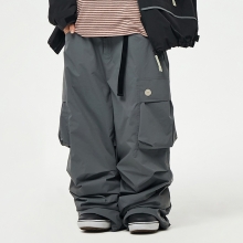 2526 어스투 스노우보드복 팬츠 U포켓 카고 OSP005 [루즈핏] - 딥 그레이 (OSP005DG)