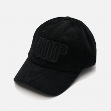 2526 어스투 스노우보드 모자 코듀로이 로고 볼캡 OCP001 - 블랙 (OCP001BK)