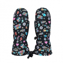 2526 헬로우 아동용 스노우보드 벙어리 장갑 키즈 미튼 - 굿 바이브 (25FW_KID_GV)