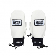 2526 헬로우 스노우보드 벙어리 장갑 스프링 미튼 - 화이트 (25FW_hw08_WH)