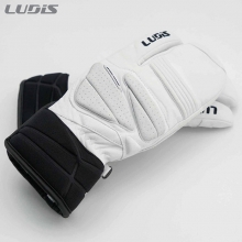 2526 루디스 남녀공용 스키 벙어리 장갑 다운힐 G 트리거 미튼 - 화이트 (26LRPDUG06-WH)