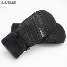 2526 루디스 남녀공용 스키 벙어리 장갑 듀벳 미튼 - 블랙 (26LRPDUG09-BK)
