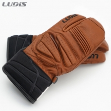 2526 루디스 아동용 스키 벙어리 장갑 다운힐 J 트리거 미튼 - 브라운 (26LRPDJG01-BR)