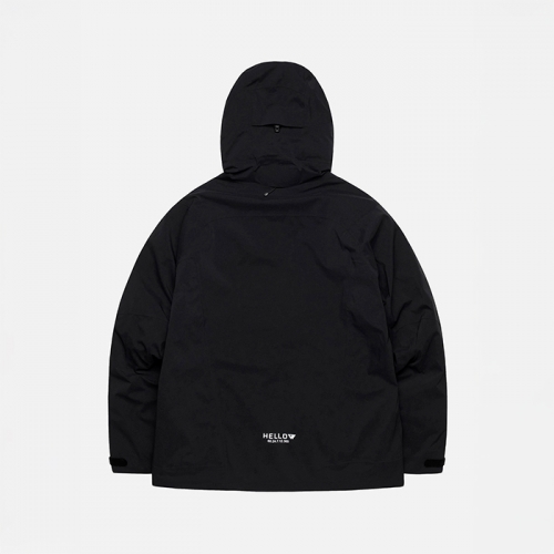 2526 헬로우 스노우보드복 자켓 2L 엘리시움 - 블랙 (HW25JK02-BK)