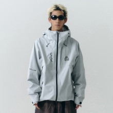 2526 헬로우 스노우보드복 자켓 3L 아우라 - 퀼그레이 (HW25JK06-OG)