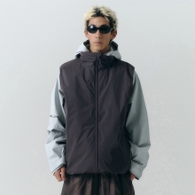 2526 헬로우 스노우보드복 자켓 2L 케이브맨 베스트 - 더스티그레이 (HW25PDV-DG)