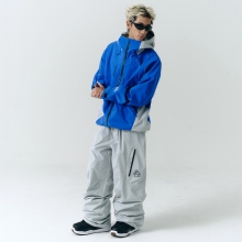 헬로우 스노우보드복 코디세트 #17 / 2526 헬로우 스노우보드복 자켓 3L 아우라 - 블루보닛 + 2526 헬로우 스노우보드복 팬츠 2L 엘리시움 - 퀼그레이