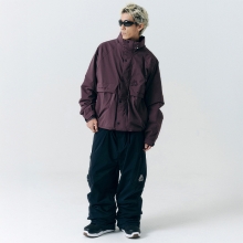 헬로우 스노우보드복 코디세트 #25 / 2526 헬로우 스노우보드복 자켓 2L 디코이 - 체리콕 + 2526 헬로우 스노우보드복 팬츠 2L 엘리시움 - 블랙