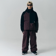 헬로우 스노우보드복 코디세트 #35 / 2526 헬로우 스노우보드복 자켓 2L 트레이스 - 체리콕블랙 + 2526 헬로우 스노우보드복 팬츠 2L 트레이스 - 체리콕