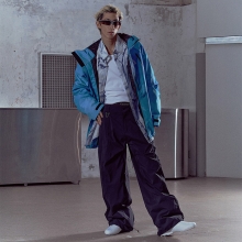 헬로우 스노우보드복 코디세트 #42 / 2526 헬로우 스노우보드복 자켓 2L 팜파스 - 블루씨 + 2526 헬로우 스노우보드복 팬츠 2L 트레이스 - 블랙