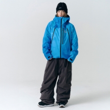 헬로우 스노우보드복 코디세트 #44 / 2526 헬로우 스노우보드복 자켓 2L 팜파스 - 블루씨 + 2526 헬로우 스노우보드복 팬츠 2L 아우라 - 더스티그레이