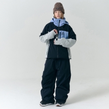 헬로우 스노우보드복 코디세트 #54 / 2526 헬로우 스노우보드복 자켓 2L 엘리시움 - 위스트펄블록 + 2526 헬로우 스노우보드복 팬츠 2L 트레이스 - 블랙