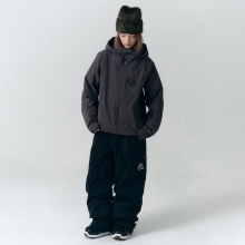 헬로우 스노우보드복 코디세트 #56 / 2526 헬로우 스노우보드복 자켓 2L 엘리시움 - 더스티그레이 + 2526 헬로우 스노우보드복 팬츠 2L 팜파스 - 블랙